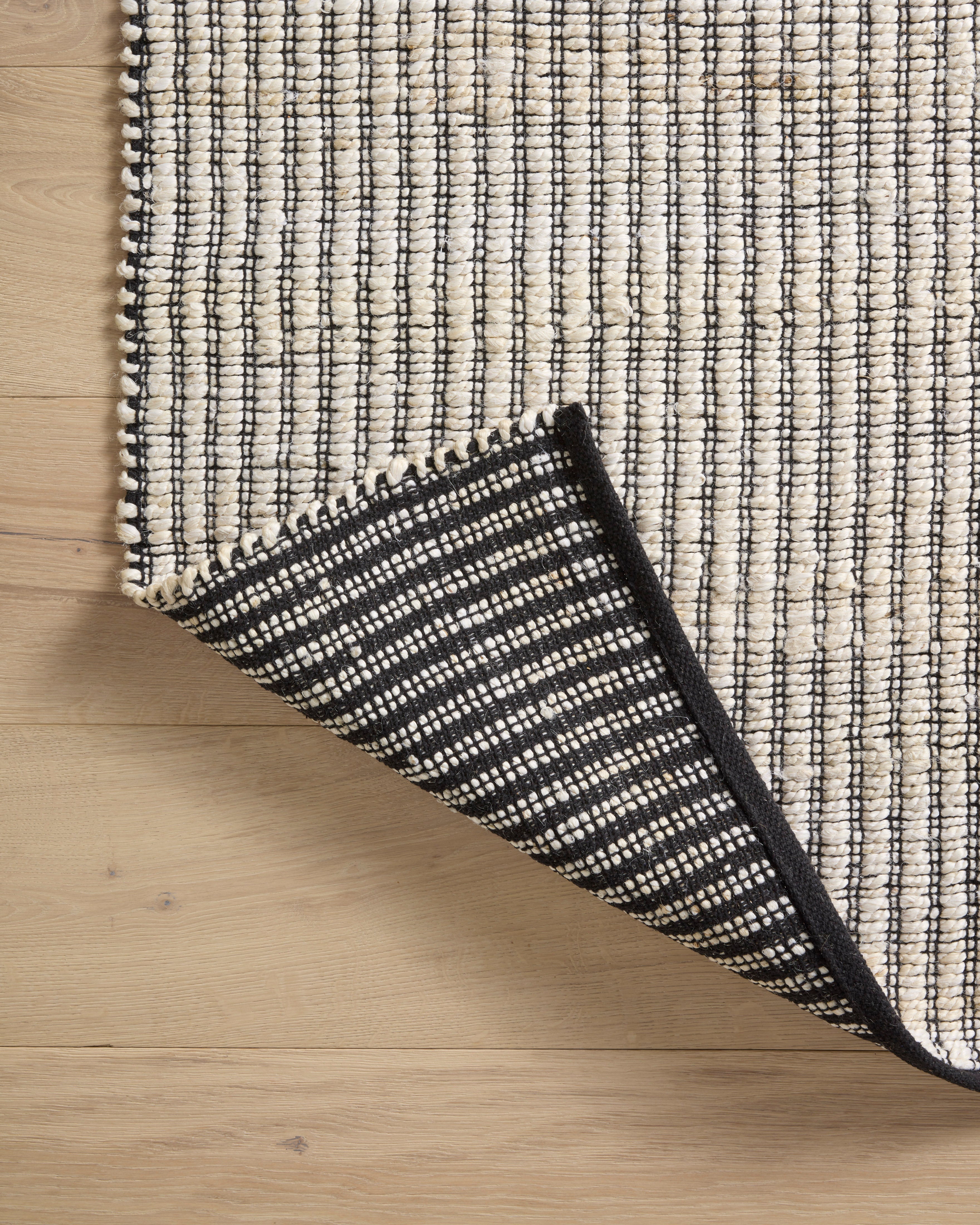 Angela Rose x Loloi Colton Ivory/Black Rug