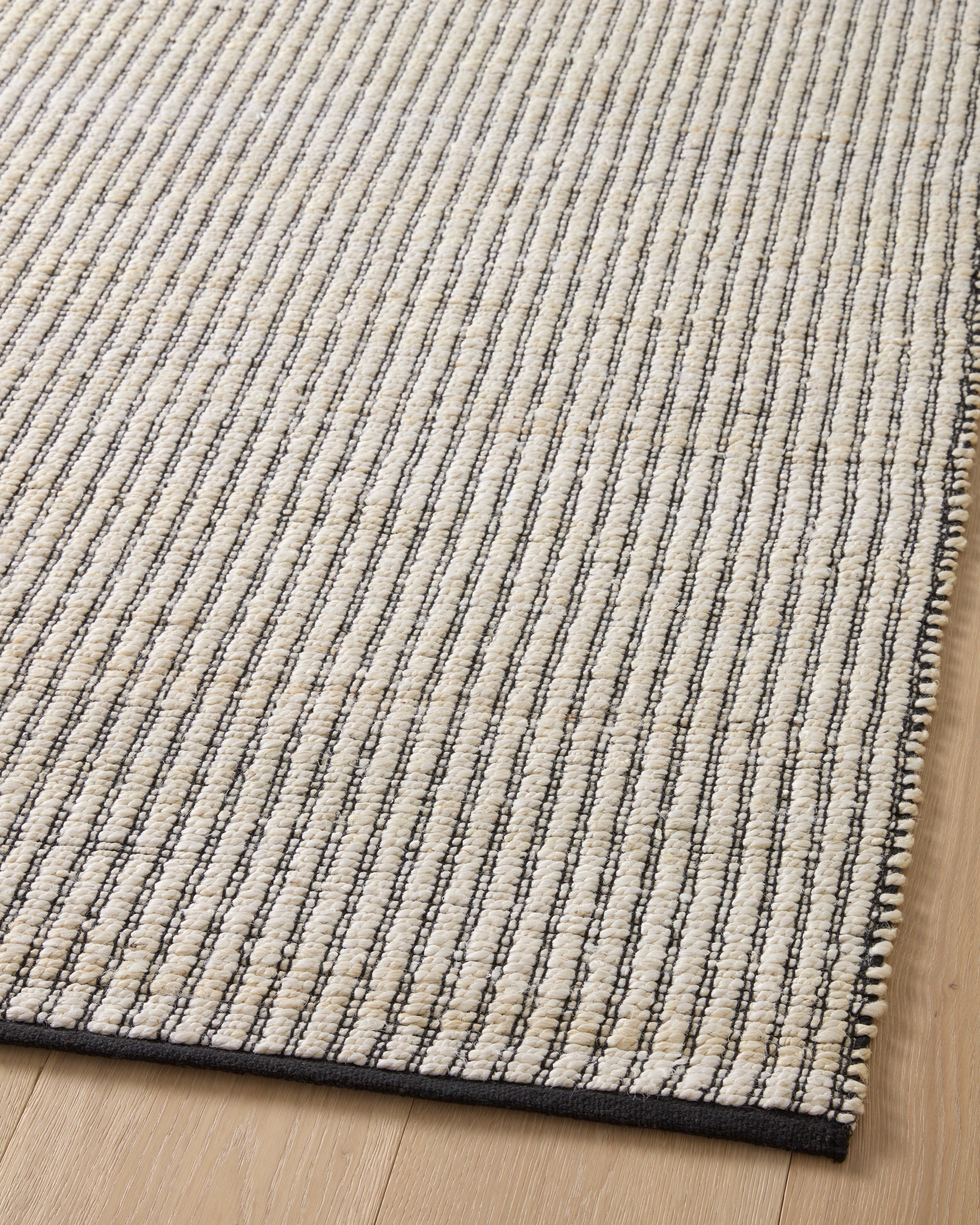 Angela Rose x Loloi Colton Ivory/Black Rug