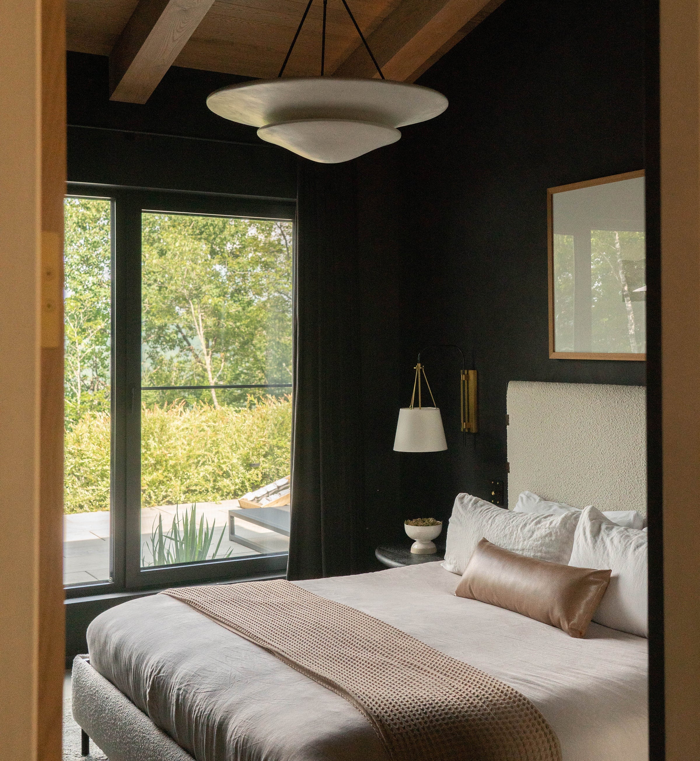 Dark Charcoal Curtains