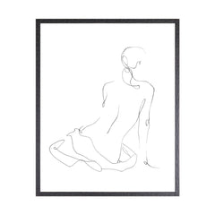 Contours I Framed Print