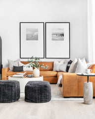 Didi L-Shape Sectional - Leather