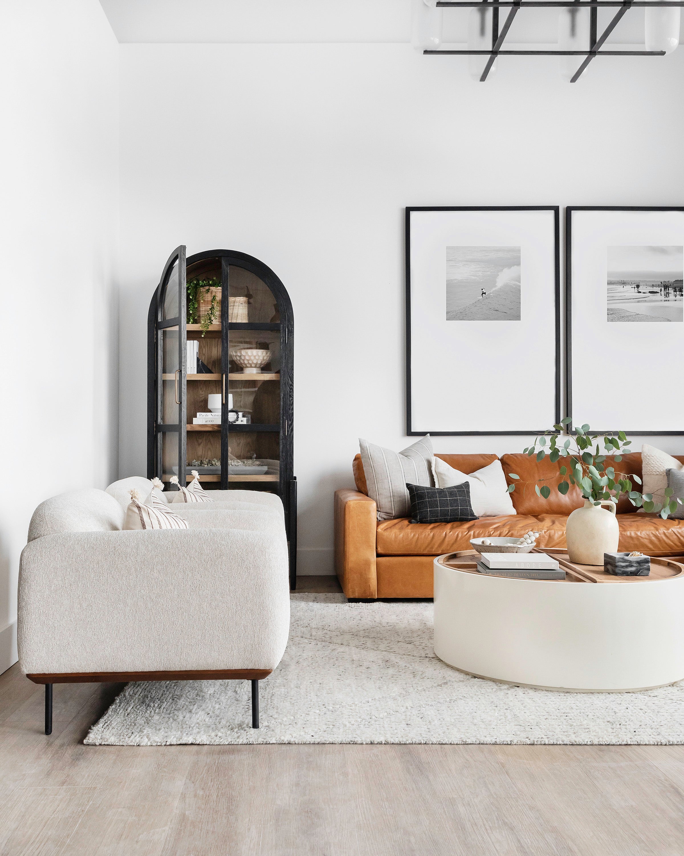 Didi L-Shape Sectional - Leather