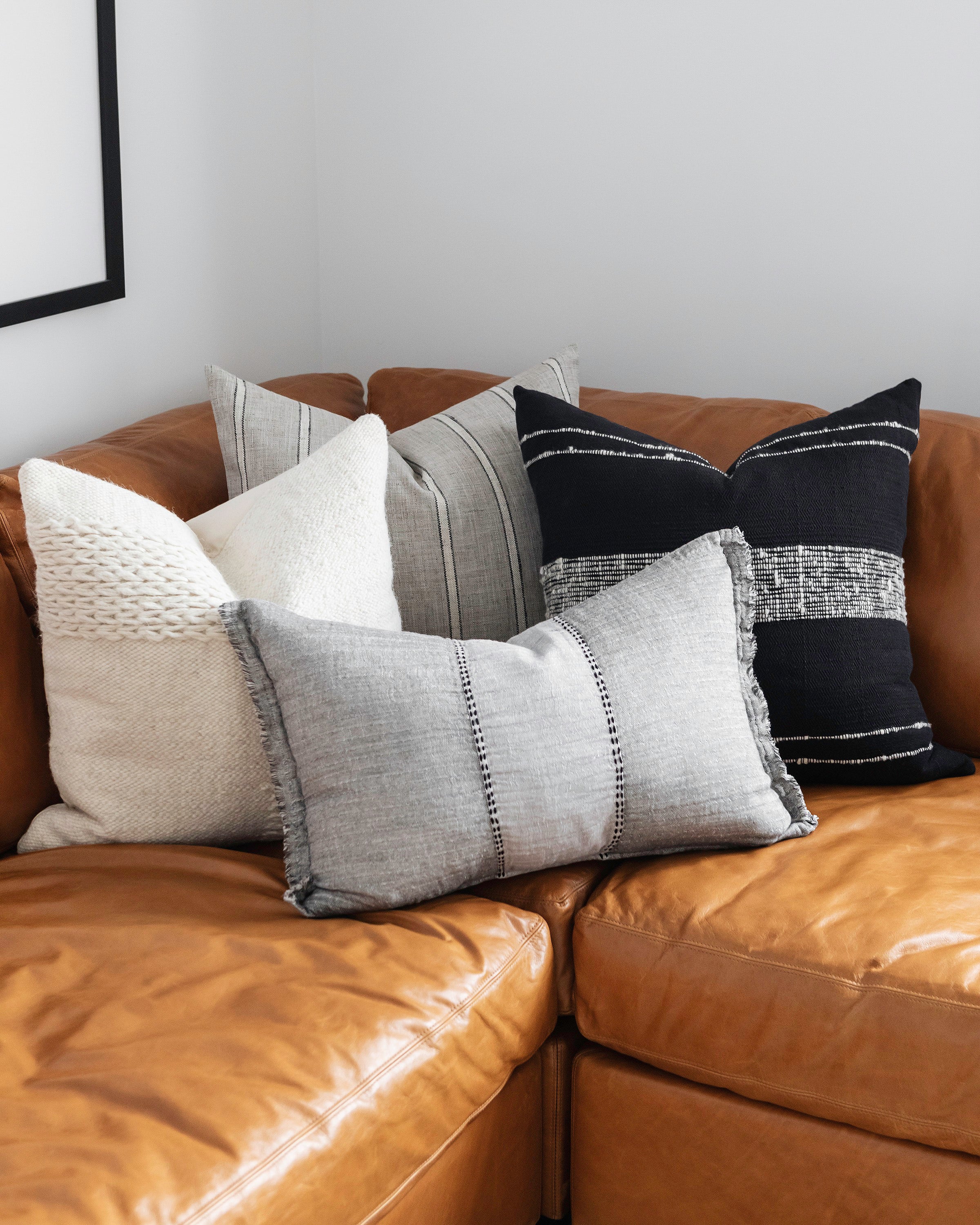 Didi L-Shape Sectional - Leather