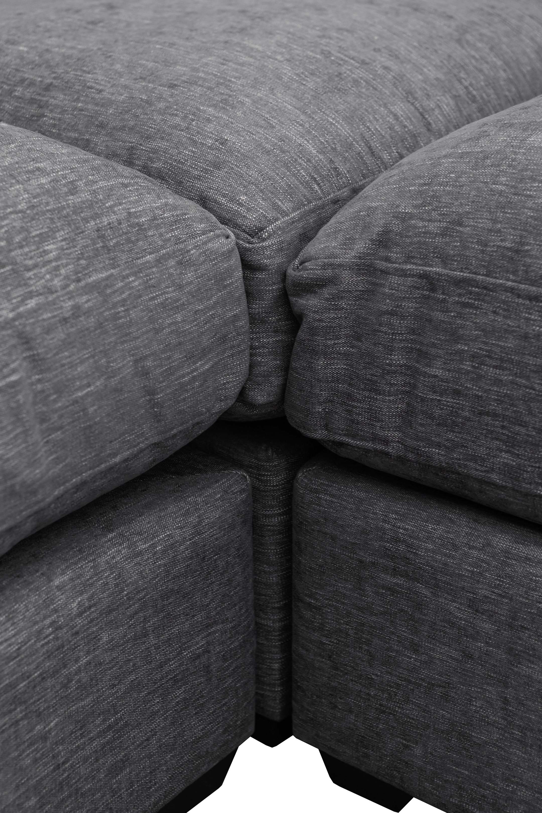 Didi L-Shaped Sectional - Iron