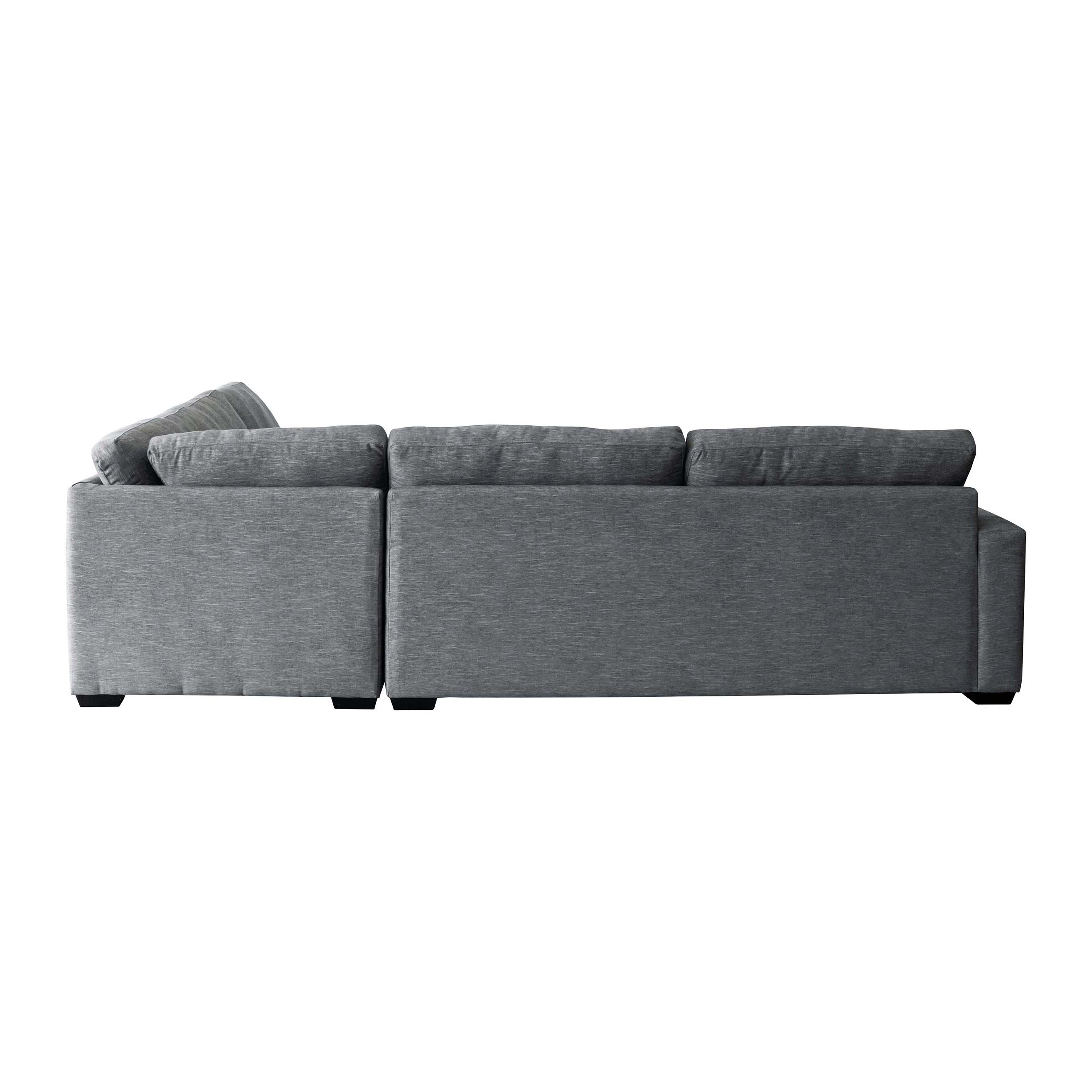 Didi L-Shaped Sectional - Iron