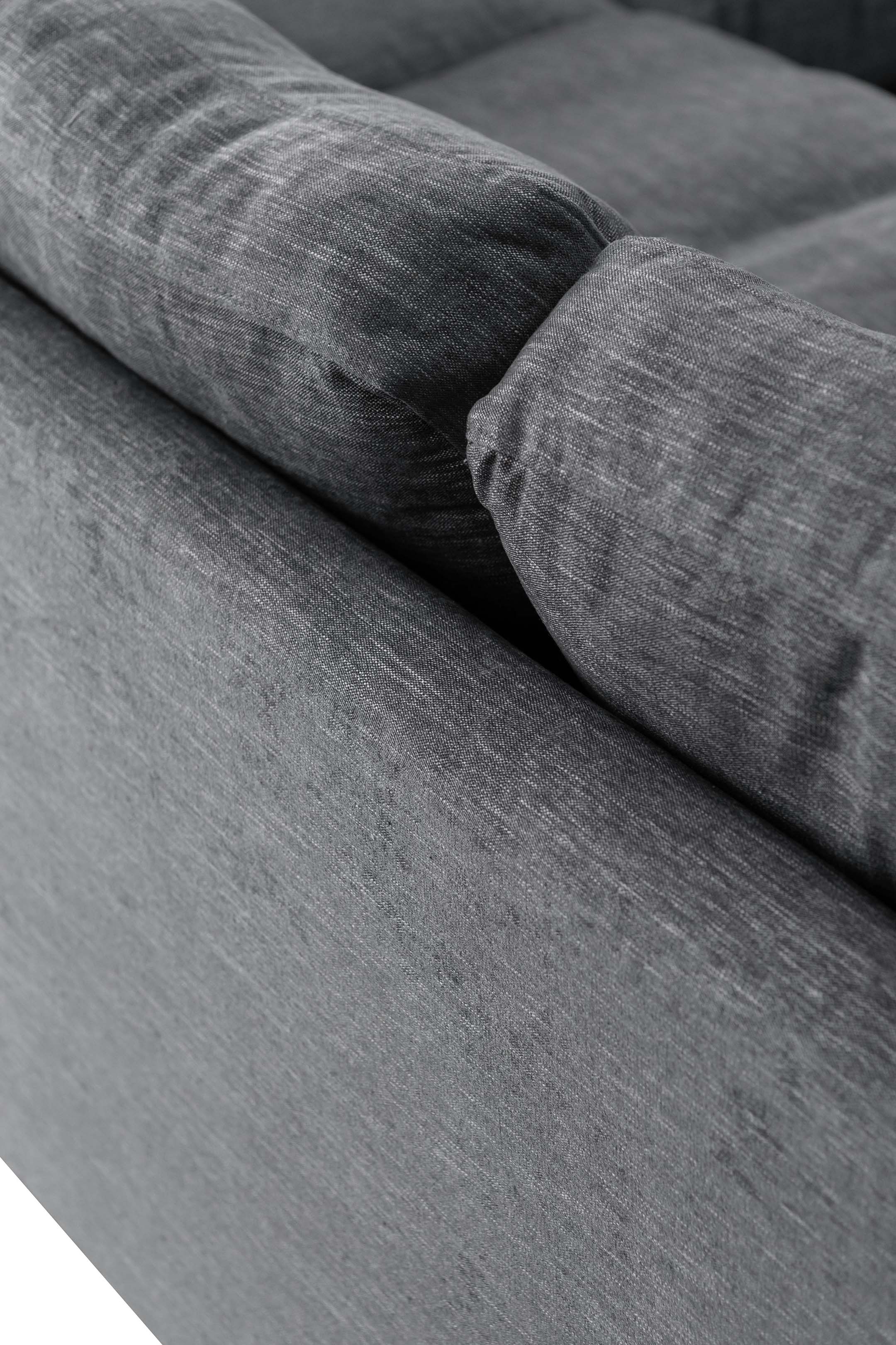 Didi L-Shaped Sectional - Iron
