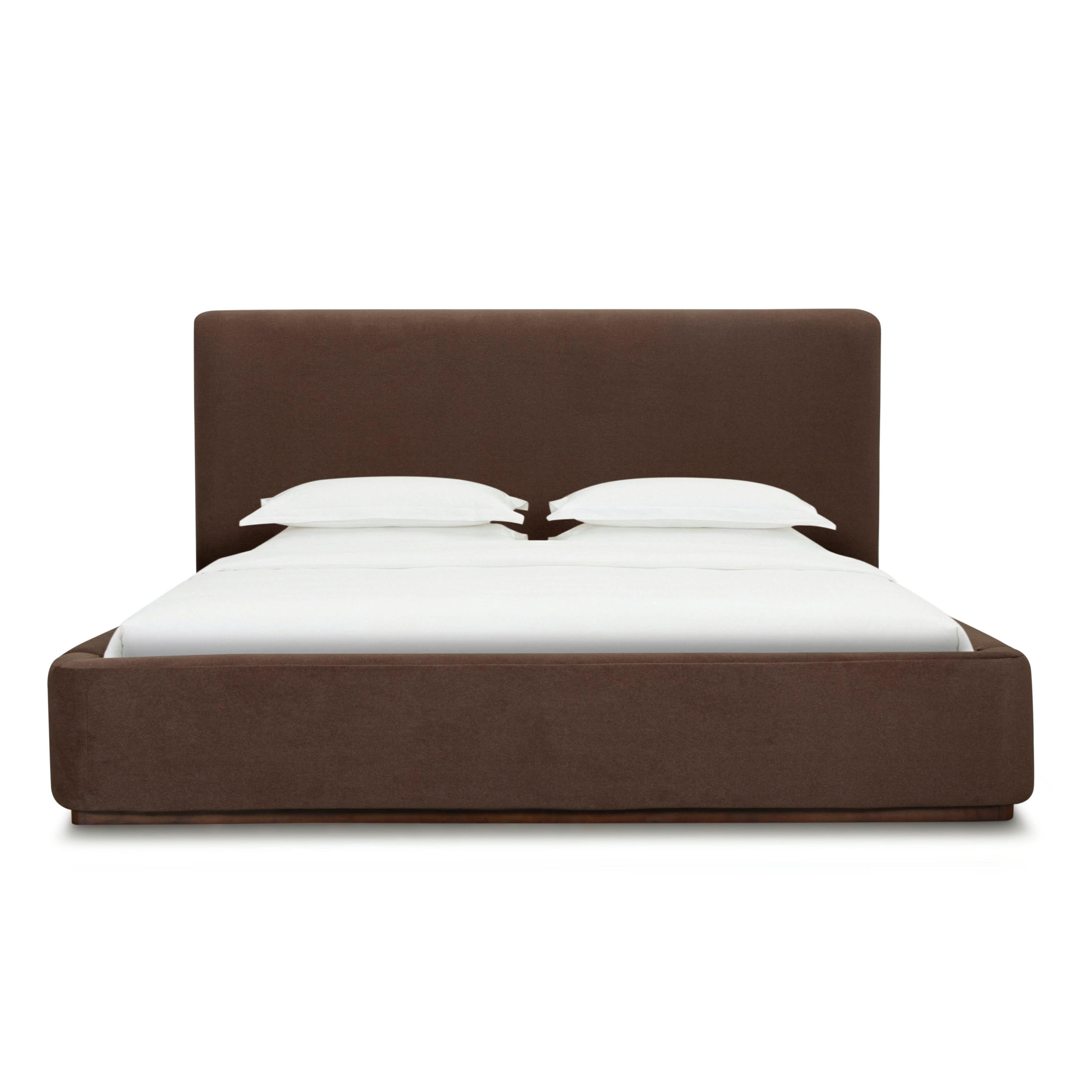 Felipe Bed - Velvet Coffee