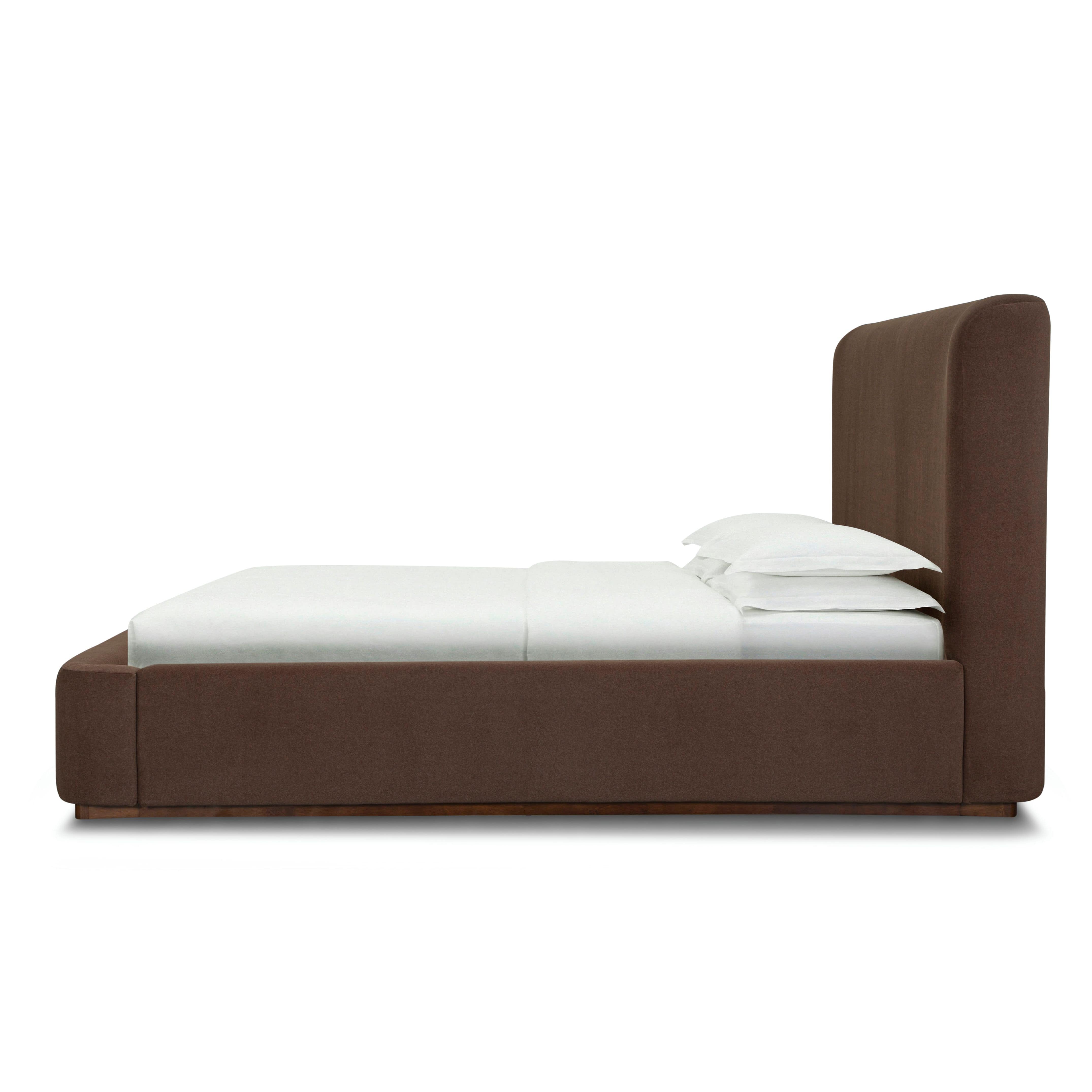 Felipe Bed - Velvet Coffee