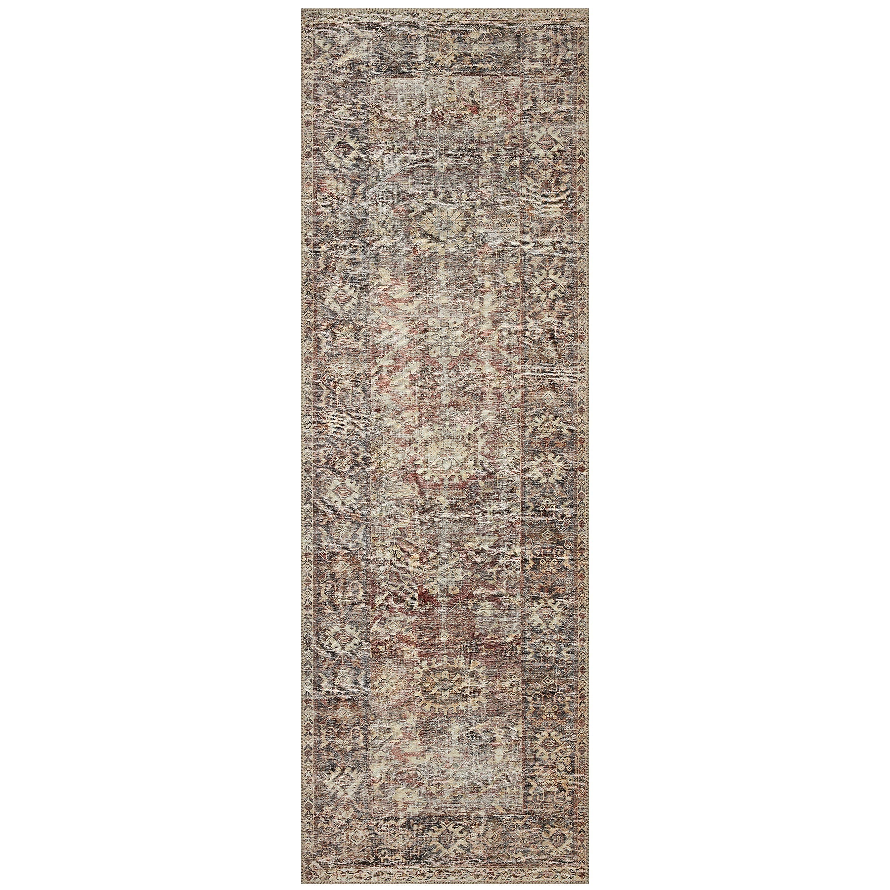Amber Lewis x Loloi Georgie Bordeaux/Antique Rug