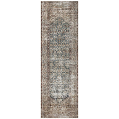 Amber Lewis x Loloi Georgie Teal/Antique Rug