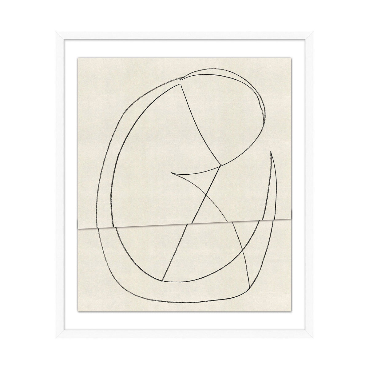 Gribouillis 2 Framed Print