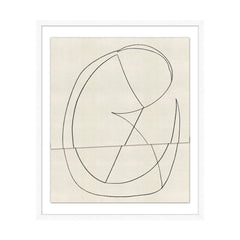 Gribouillis 2 Framed Print