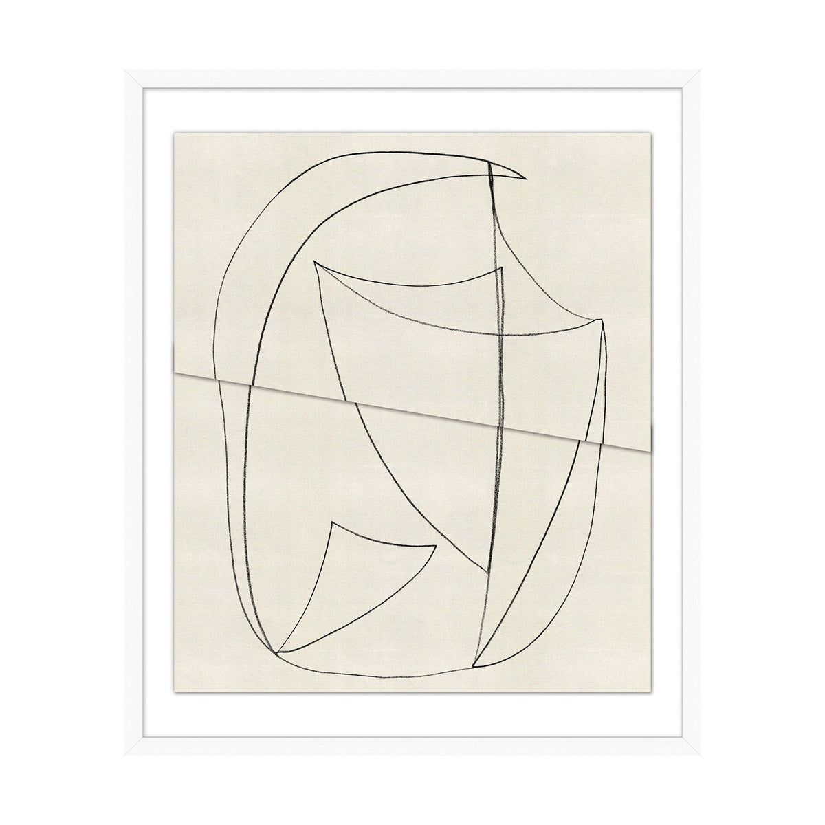 Gribouillis 3 Framed Print