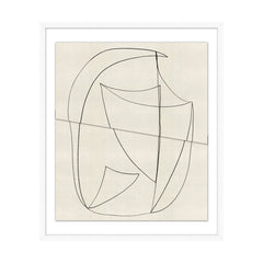 Gribouillis 3 Framed Print