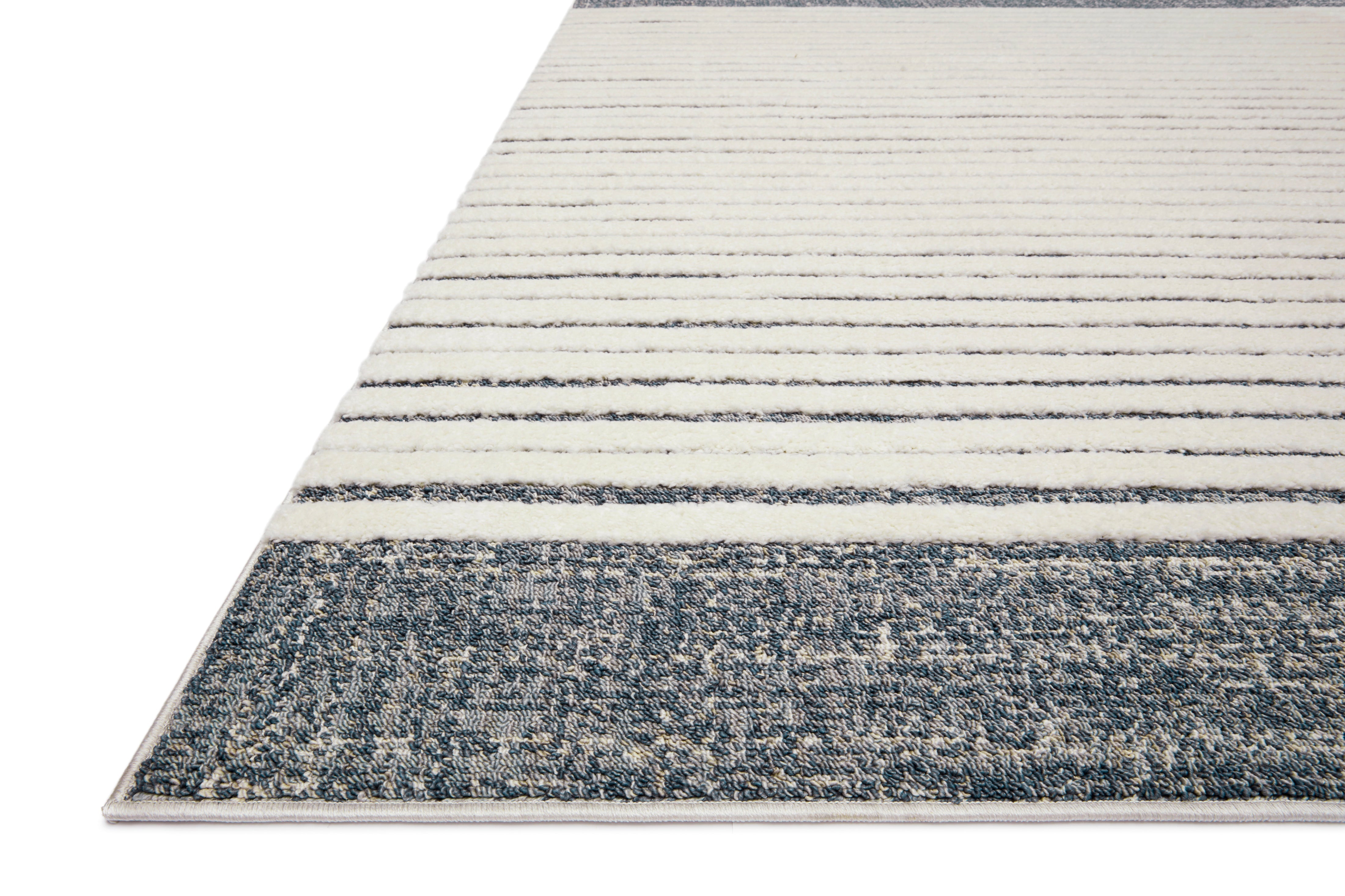 Hagen White/Ocean Rug