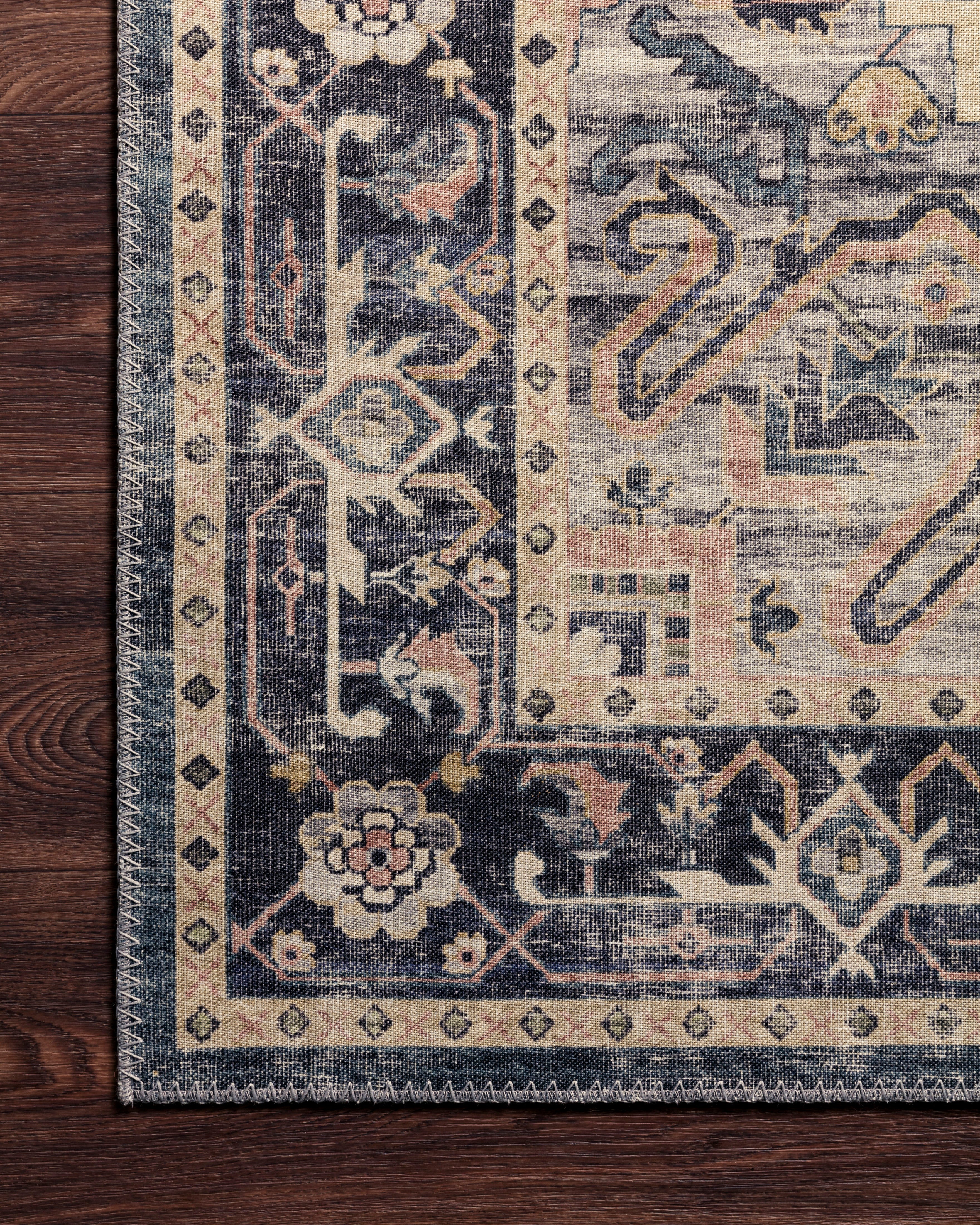Hathaway Navy/Multi Rug