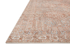 Chris Loves Julia x Loloi Jules Tangerine/Mist Rug