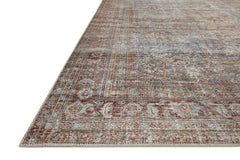 Chris Loves Julia x Loloi Jules Lagoon/Brick Rug