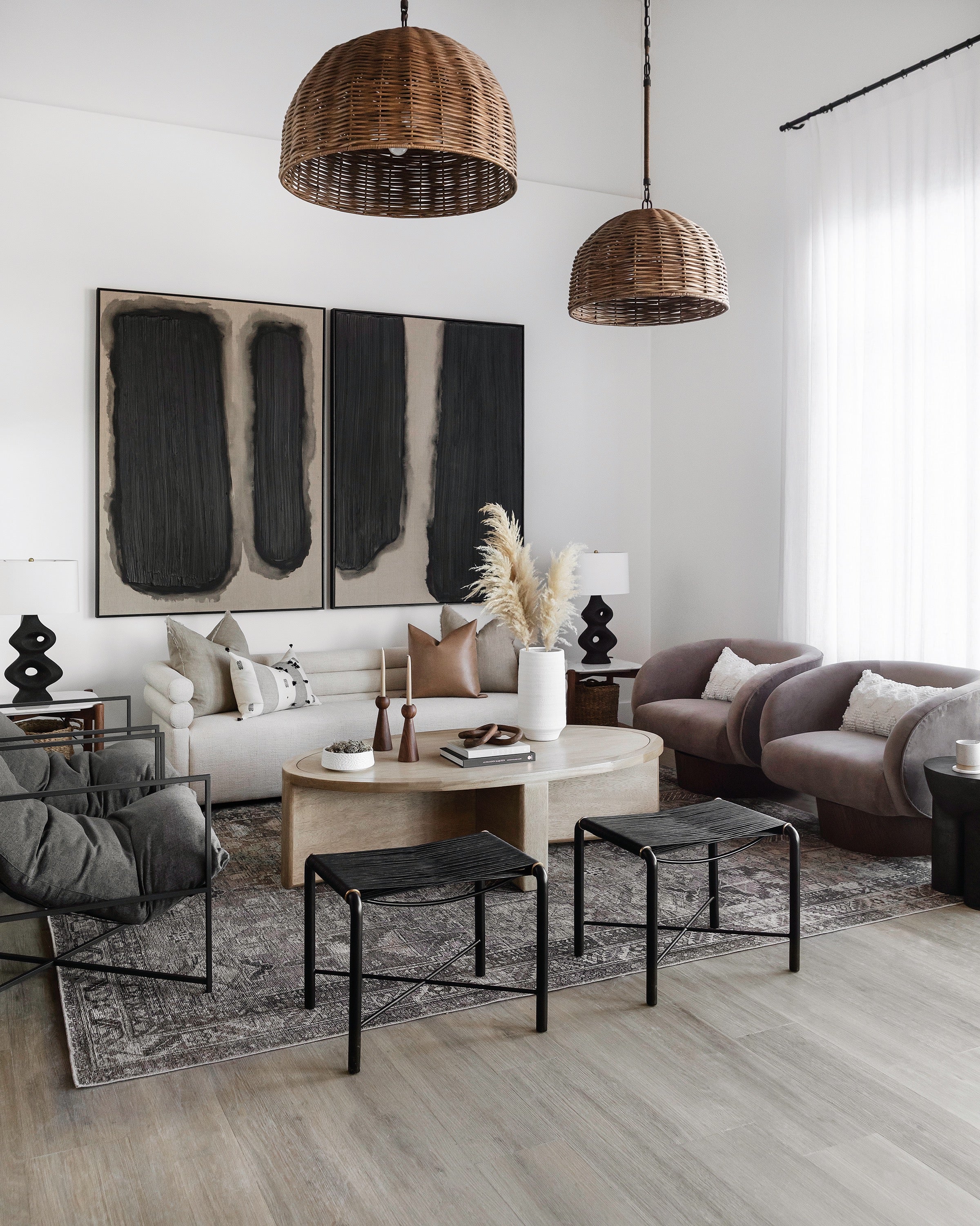 Amber Lewis x Loloi Billie Clay/Sage Rug