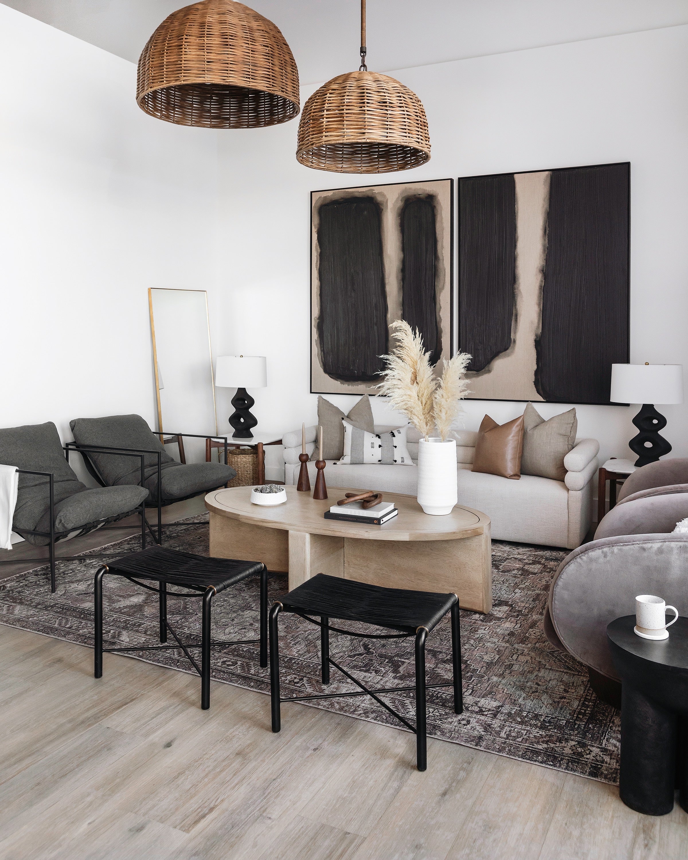 Amber Lewis x Loloi Billie Clay/Sage Rug