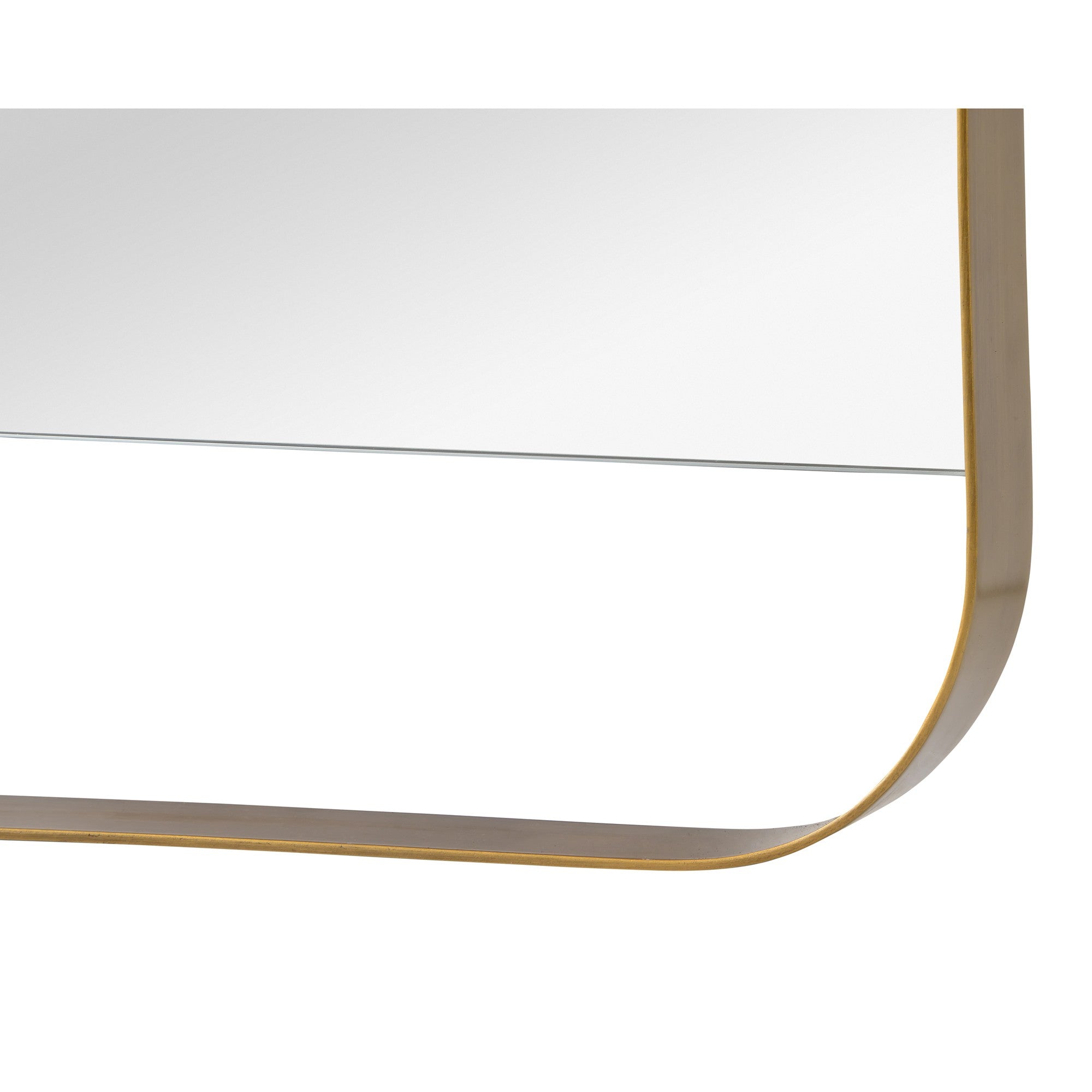 Carleton Mirror - Brass