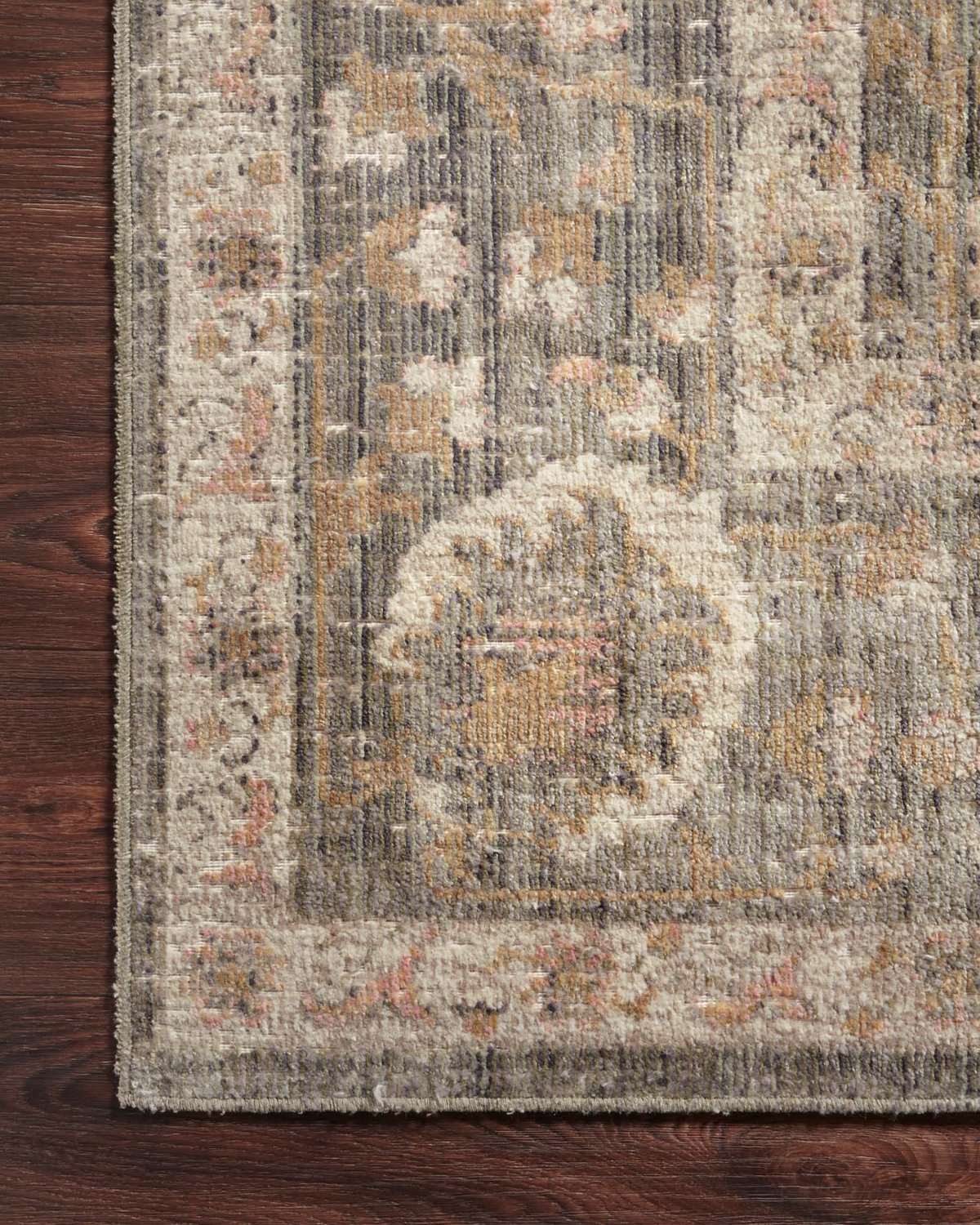 Chris Loves Julia x Loloi Rosemarie Sage/Blush Rug