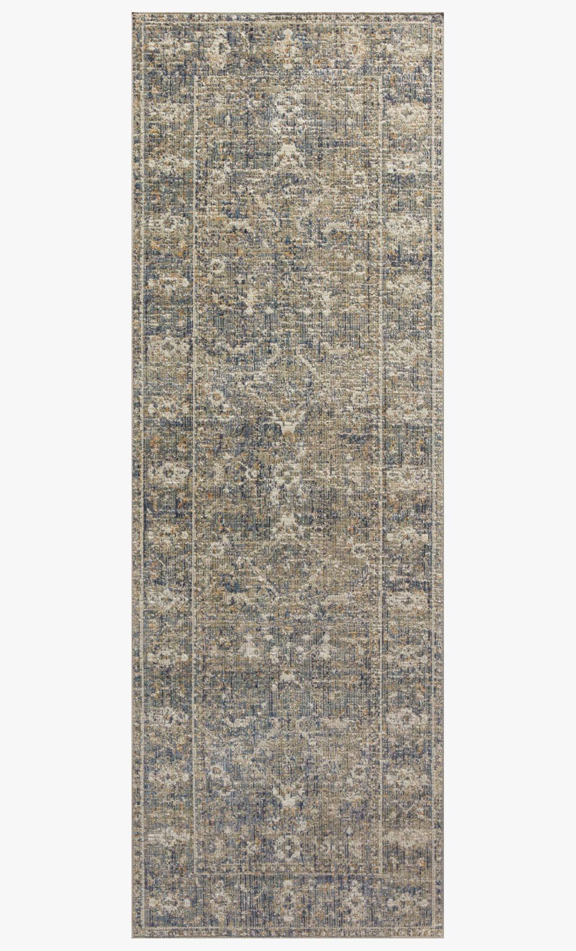 Chris Loves Julia x Loloi Rosemarie Sand/Lagoon Rug