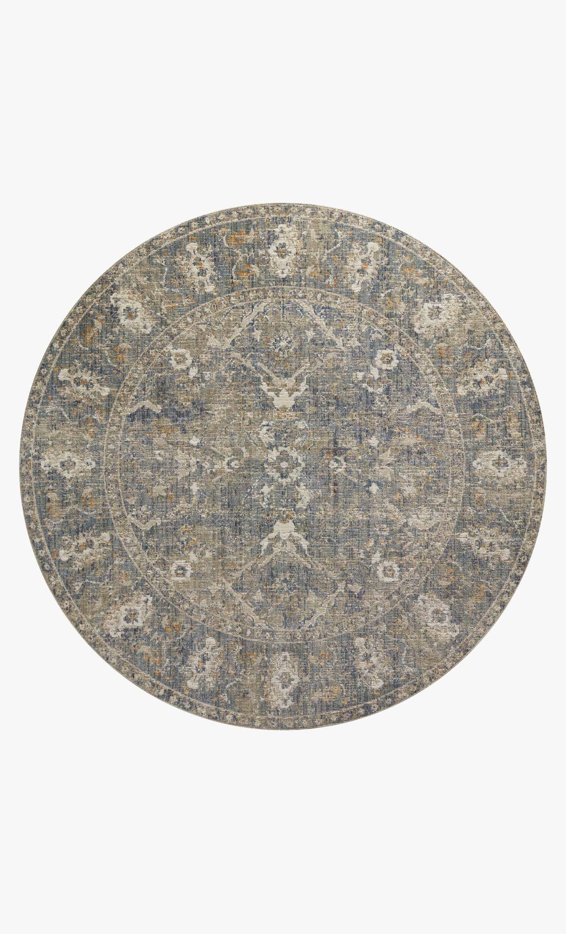 Chris Loves Julia x Loloi Rosemarie Sand/Lagoon Rug