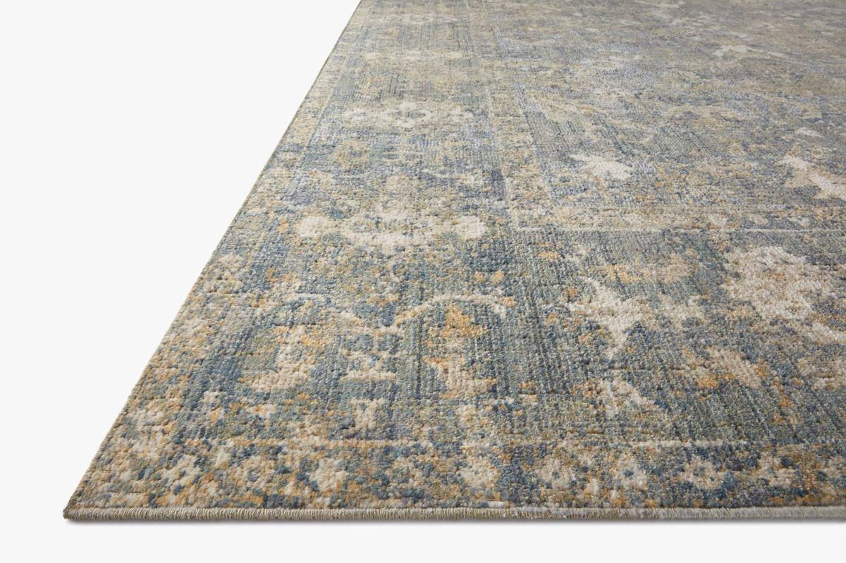 Chris Loves Julia x Loloi Rosemarie Sand/Lagoon Rug