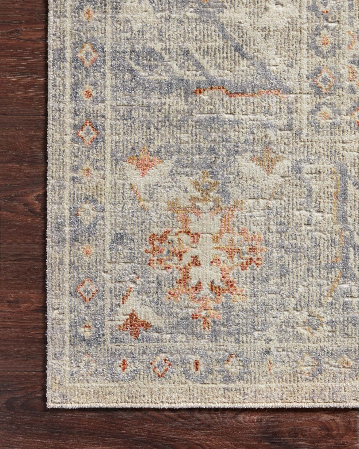 Chris Loves Julia x Loloi Rosemarie Oatmeal/Lavender Rug