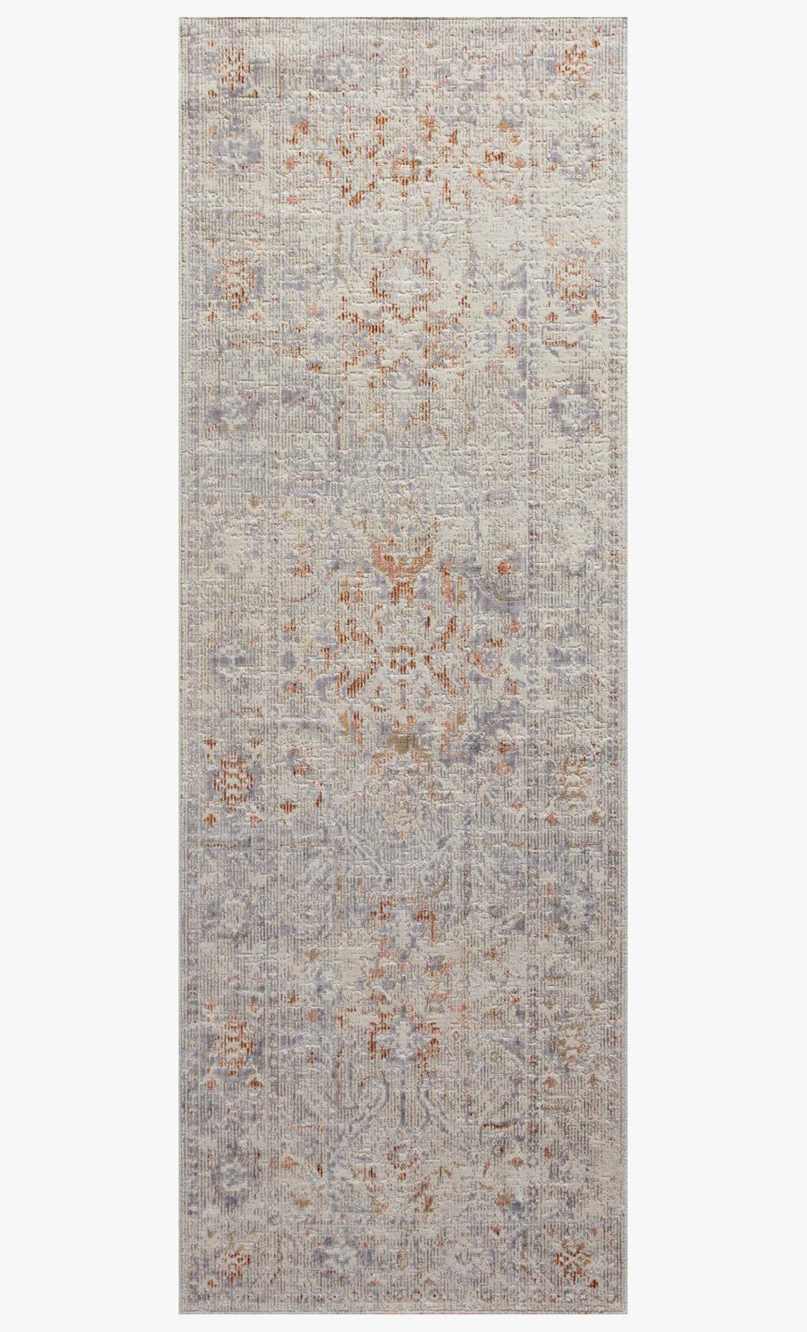 Chris Loves Julia x Loloi Rosemarie Oatmeal/Lavender Rug