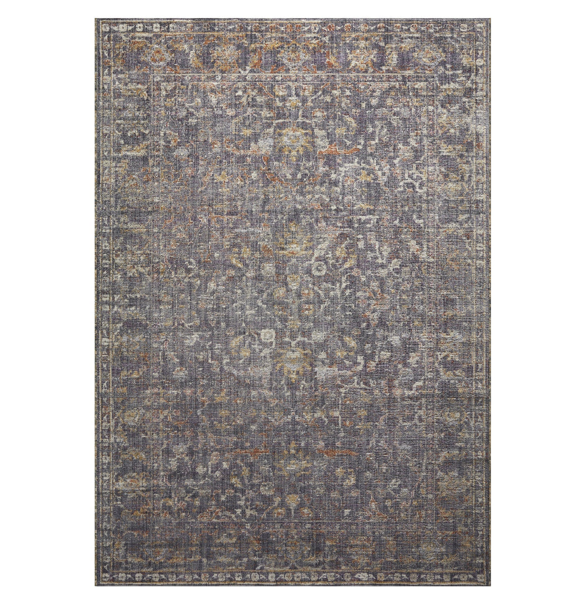 Chris Loves Julia x Loloi Rosemarie Graphite/Multi Rug