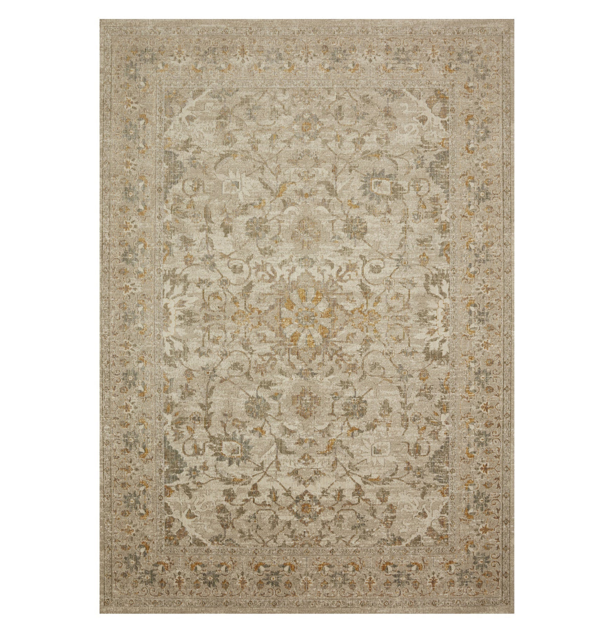 Chris Loves Julia x Loloi Rosemarie Ivory/Natural Rug