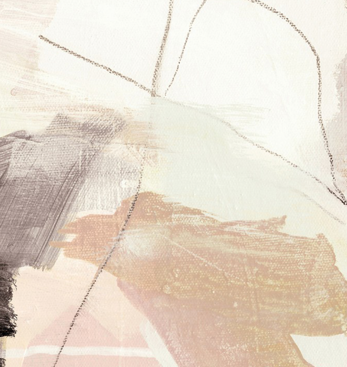 Blushing II Canvas