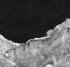 Brushed Peaks 1 Framed Print