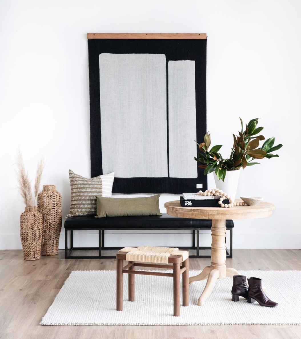 Generation Reversible Textile - Black/Ivory