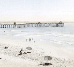 Imperial Beach Framed Print