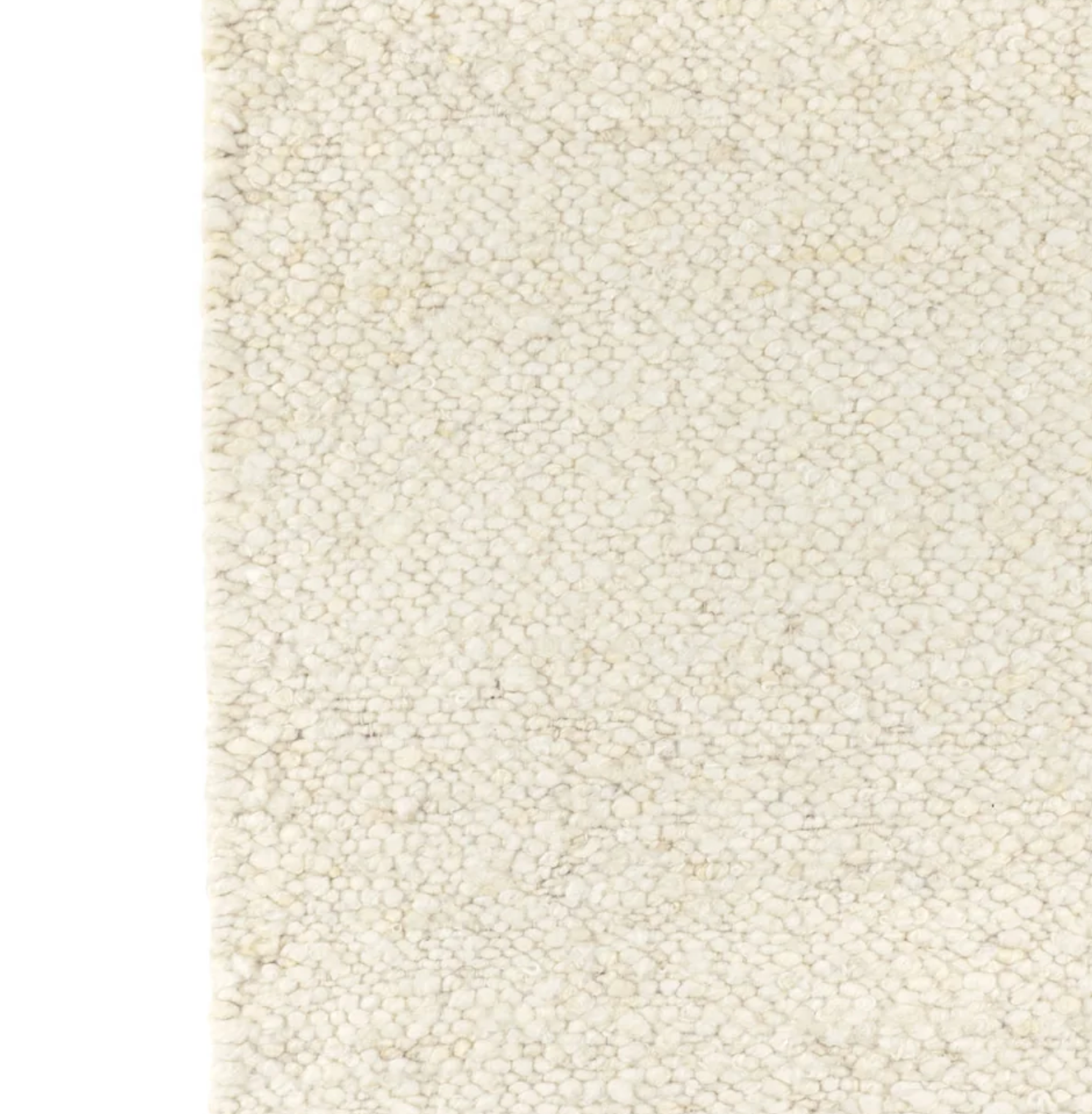 Holmstead Ivory Handwoven Wool Rug