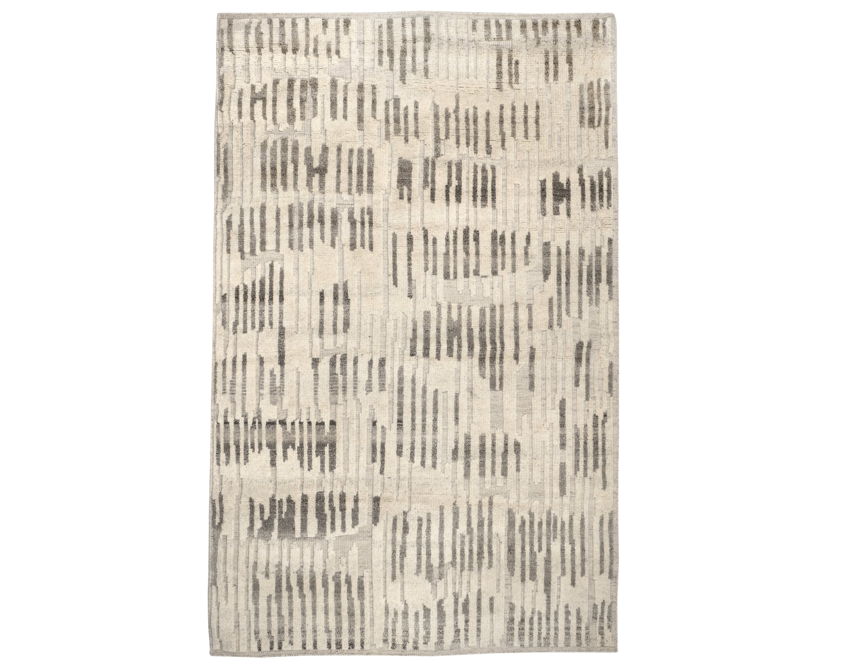 Hicks Hand Knotted Wool Rug | Natural