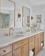 Dixon Double Sconce - Brass