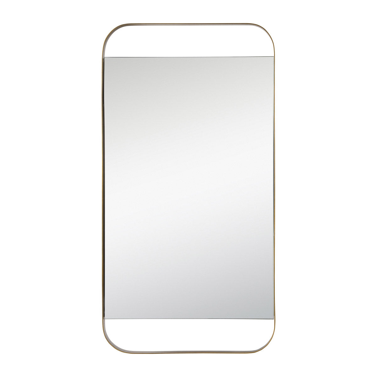 Carleton Mirror - Brass