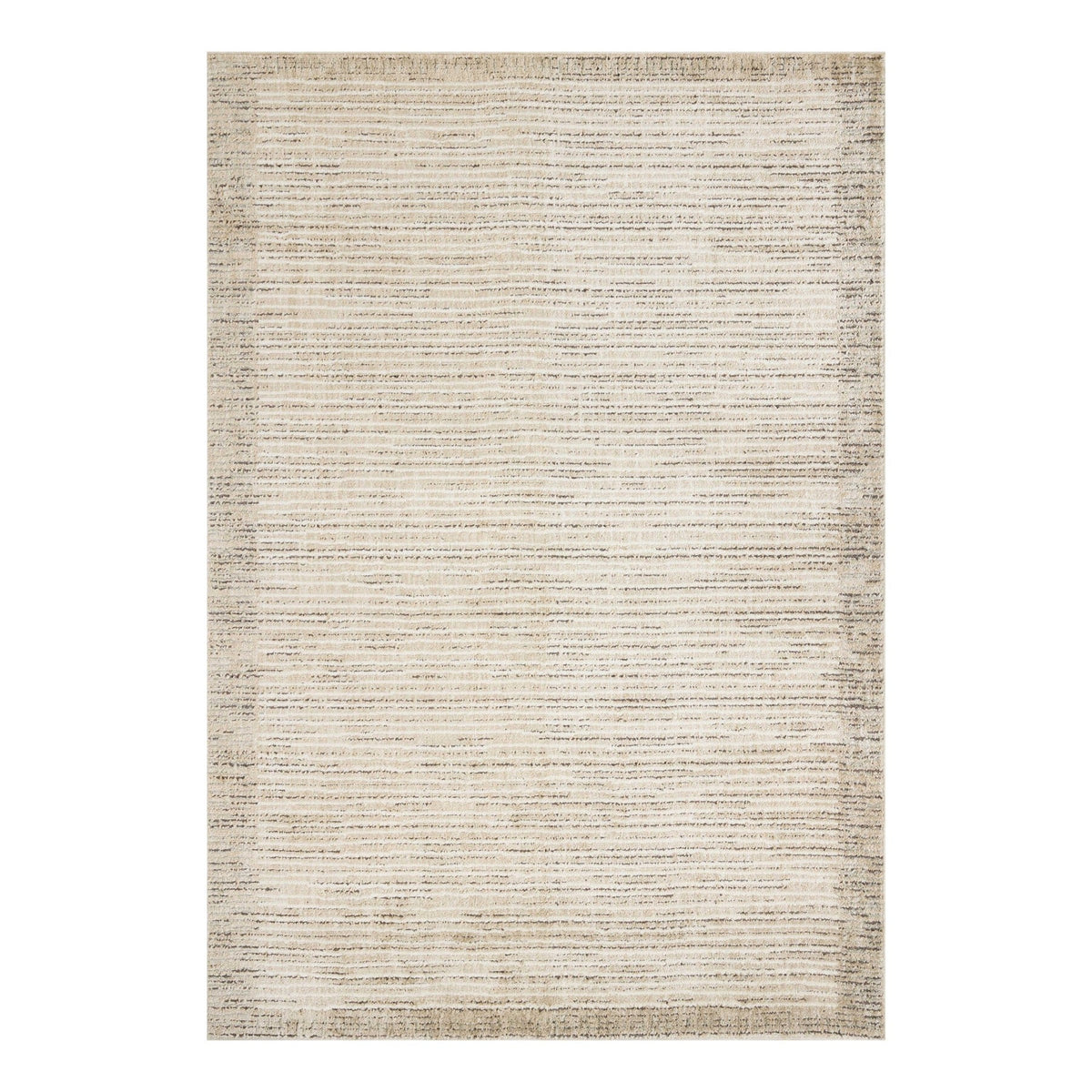 Jeremiah Brent x Loloi Bleecker Sand / Charcoal Rug