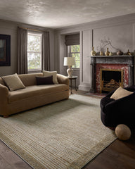 Jeremiah Brent x Loloi Bleecker Sand / Charcoal Rug