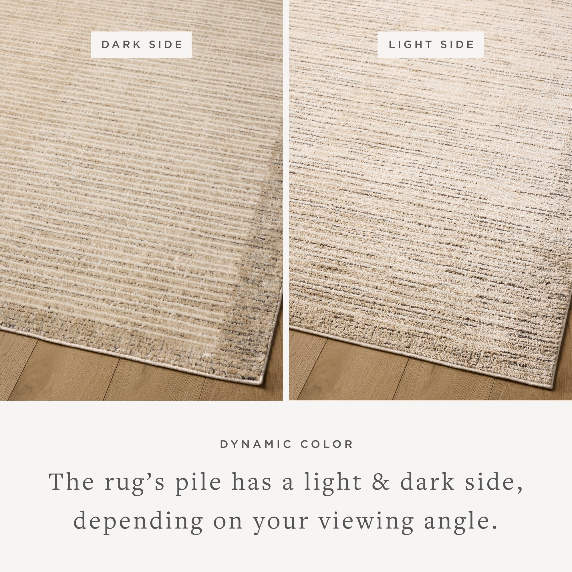 Jeremiah Brent x Loloi Bleecker Sand / Charcoal Rug