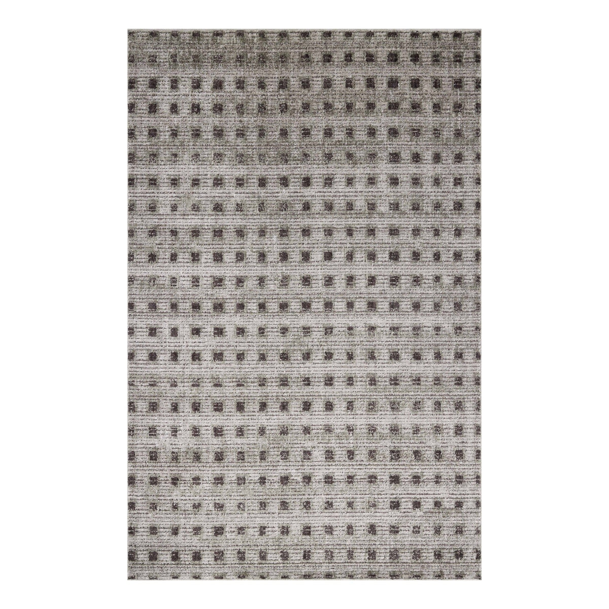 Jeremiah Brent x Loloi Bleecker Silver / Charcoal Rug