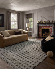 Jeremiah Brent x Loloi Bleecker Silver / Charcoal Rug