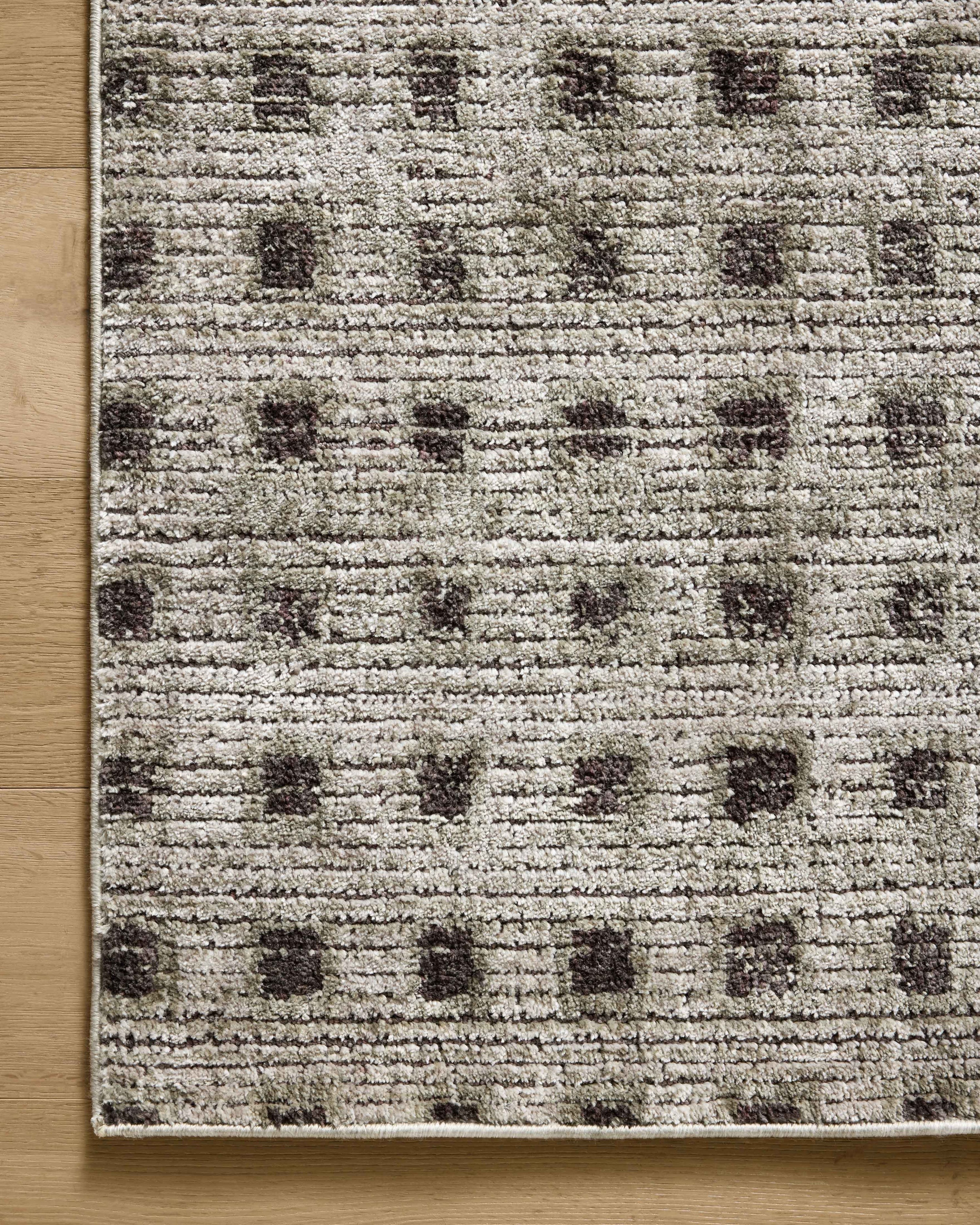 Jeremiah Brent x Loloi Bleecker Silver / Charcoal Rug
