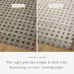 Jeremiah Brent x Loloi Bleecker Silver / Charcoal Rug