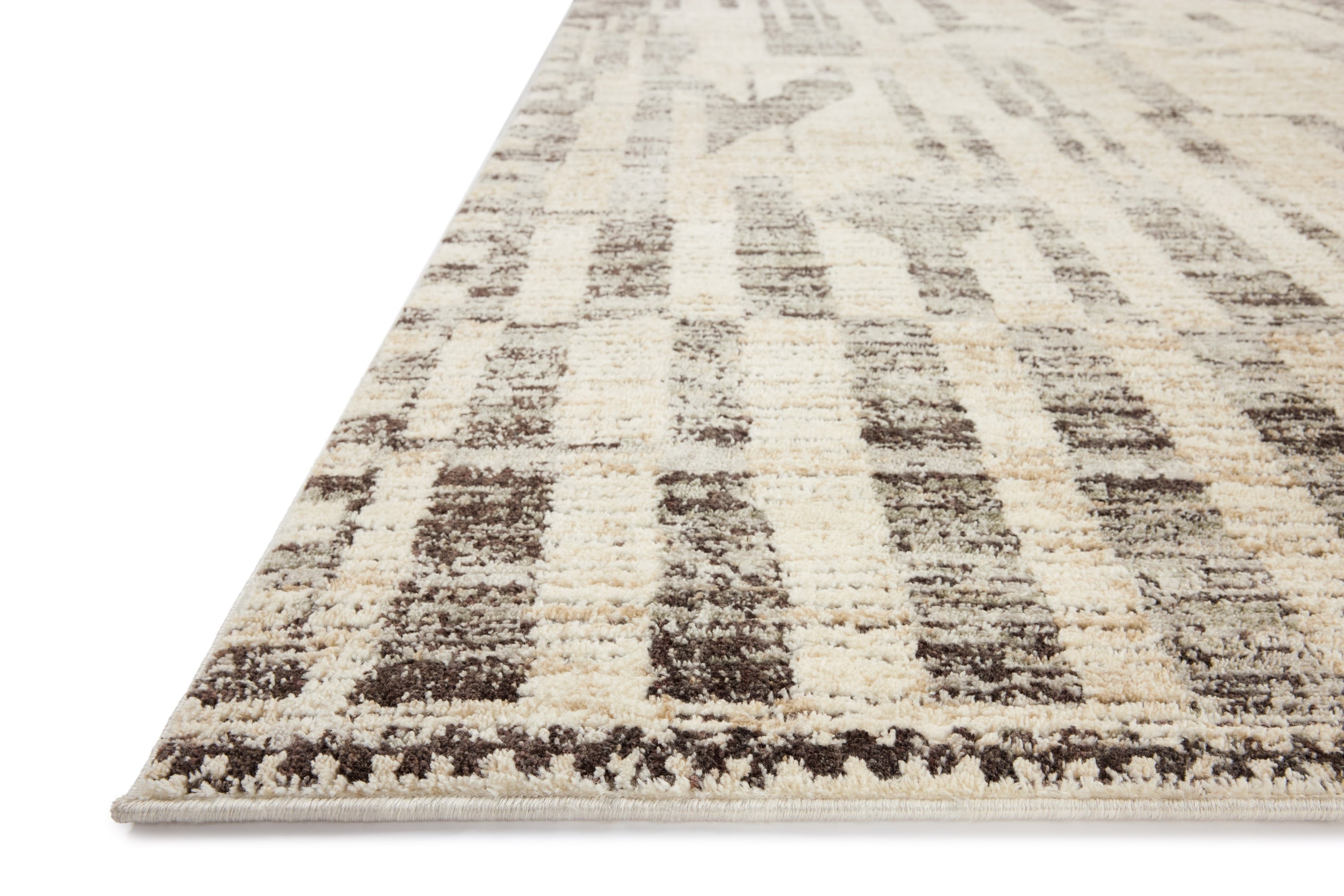 Jeremiah Brent x Loloi Bleecker Beige / Stone Rug