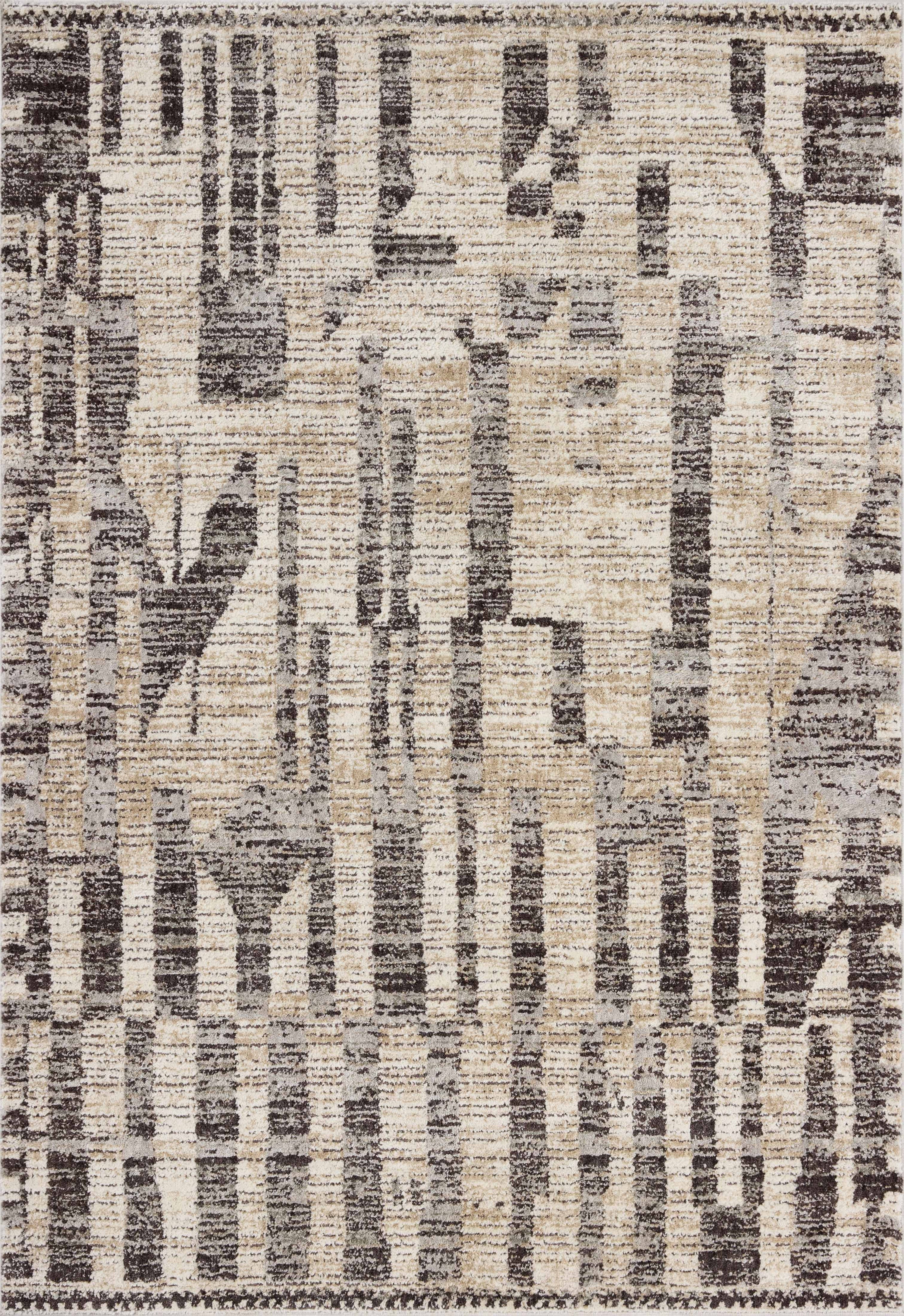 Jeremiah Brent x Loloi Bleecker Beige / Stone Rug